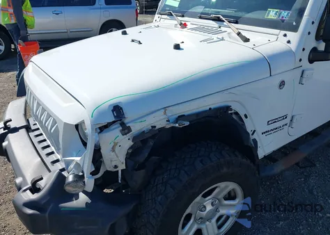 2017 Jeep Wrangler Unlimited Sport 4X4 from USA, damaged, VIN 1C4BJWDG0HL750332